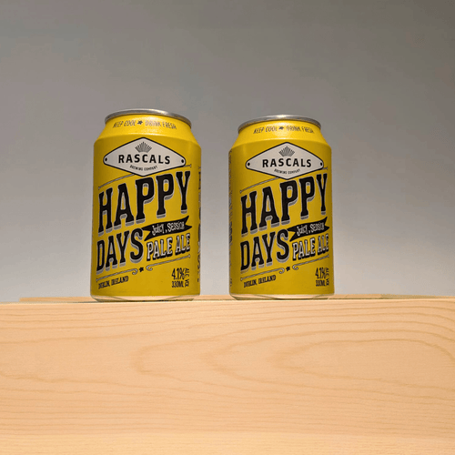 Rascals Happy Days Pale Ale 33cl Can RASCALS 18B047 BEER