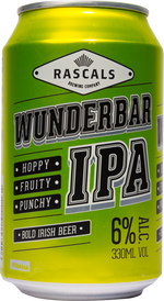Rascals Wunderbar IPA 33cl Can Rascals Brewing Co. 16B118 BEER