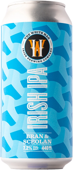 White Hag Bran & Sceolan Irish IPA 44cl can NAPELLA Ltd / Grand Cru Beers 31988 BEER