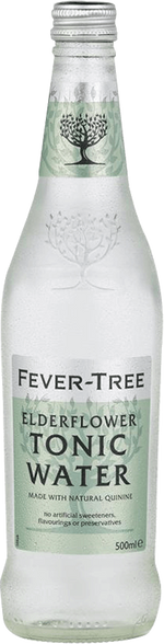 Fever Tree Elderflower Tonic 50cl Bottle Richmond Marketing 18M004 SNACK MIX