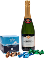 The Taittinger and Truffles Gift Set O'Brien's Wine Off Licence 32950 SPARKLING