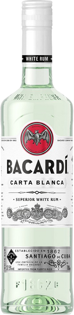 Bacardi Carta Blanca 50cl Edward Dillon and Co. Ltd 14S032 SPIRITS
