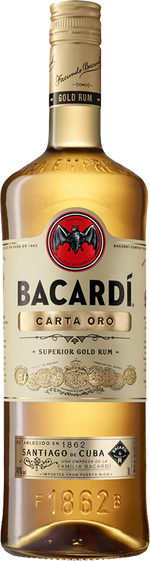 Bacardi Carta Oro 70cl Edward Dillon and Co. Ltd 17974 SPIRITS