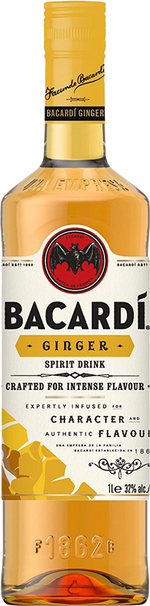 Bacardi Ginger 70cl Edward Dillon and Co. Ltd 30310 SPIRITS