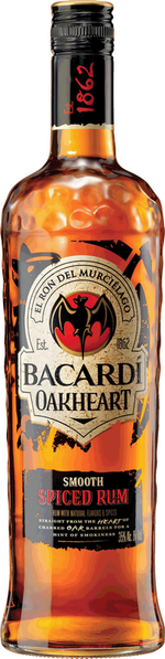 Bacardi Oakheart 70cl Edward Dillon and Co. Ltd 11S025 SPIRITS