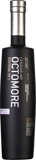 Bruichladdich Octomor 7.1 70cl Barry and Fitzwilliam Ltd 17S049 SPIRITS