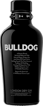 Bulldog Gin 70cl Coca Cola HBC Ireland 30387 SPIRITS