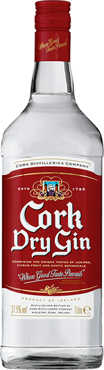 Cork Dry Gin 1L Irish Distillers Ltd 20078 SPIRITS