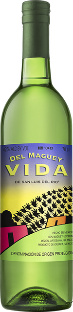 Del Maguey Vida Mescal 70cl btl Irish Distillers Ltd 33116 SPIRITS