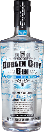 Dublin City Gin 70cl Barry and Fitzwilliam Ltd 16S018 SPIRITS