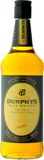 Dunphys Irish Whiskey 70cl Irish Distillers Ltd 20370 SPIRITS