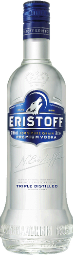 Eristoff Original 70cl Edward Dillon and Co. Ltd 10S008 SPIRITS