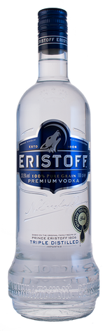 Eristoff Vodka 1L Edward Dillon and Co. Ltd 11S007 SPIRITS
