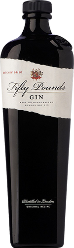Fifty Pounds London Gin 70cl O'Brien's Wine Off Licence 15S035 SPIRITS