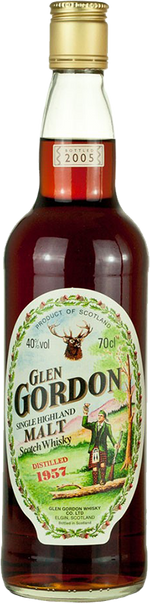 Glen Gordon 1957 70cl O'Brien's Wine Off Licence 06S038 SPIRITS