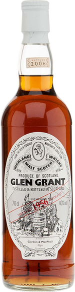 Glen Grant Malt 1956 70cl O'Brien's Wine Off Licence 05S018 SPIRITS