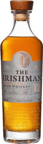 Irishman 12YO Single Malt 70cl Dalcassian Wines and Spirits Co 15S078 SPIRITS