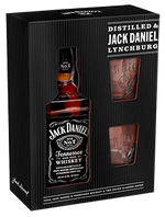 Jack Daniel's 70cl Gift GlassPk Edward Dillon and Co. Ltd 14S037 SPIRITS