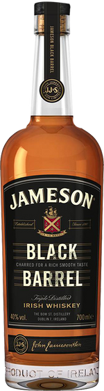 Jameson Black Barrel 70cl Irish Distillers Ltd 12S004 SPIRITS