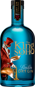 King of Soho Gin 70cl Hi Spirits Irl - Sazerac of Ireland 18S009 SPIRITS