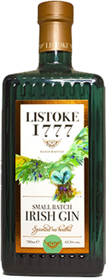 Listoke 1777 Irish Gin 70cl MCM Spirits and Liquers Ltd 17S012 SPIRITS