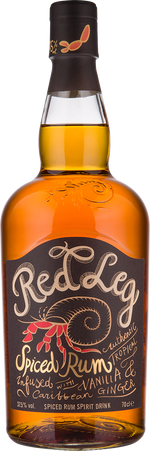 Red Leg Spiced Rum 70cl Hi Spirits Irl - Sazerac of Ireland 17S014 SPIRITS