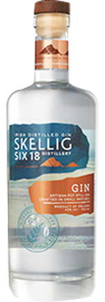 Skellig Six18 Pot Still Gin 70cl Skellig Distillers Ltd 31460 SPIRITS