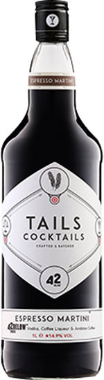 Tails Espresso Martini 1L Edward Dillon and Co. Ltd 31095 SPIRITS