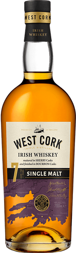 West Cork 7YO Single Malt 70cl West Cork Distillers Limited 33135 SPIRITS