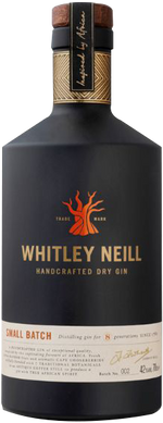 Whitley Neill Gin 70cl Halewood Beverages Ltd co Mastelink Airport 16S025 SPIRITS
