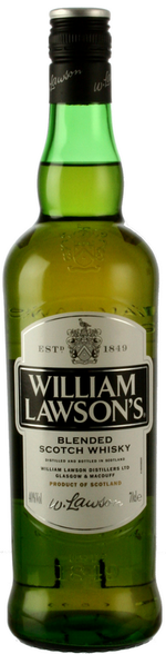 William Lawsons Finest 70cl Edward Dillon and Co. Ltd 11S024 SPIRITS