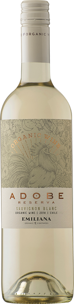 Adobe Organic Sauvignon Blanc Emiliana Viñedos 18WCHI009 WINE