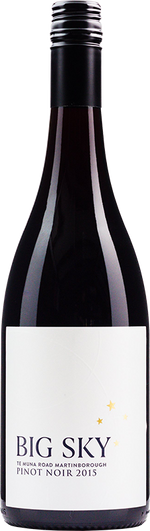 Big Sky Te Muna Pinot Noir Huangarua Terrace Vineyard t/a Big Sky Wines 17WNZ003 WINE