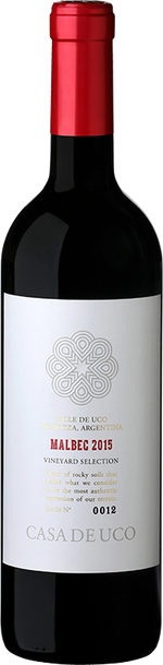 Casa de Uco Vineyard Selection Malbec Casa de Uco 18WARG002 WINE