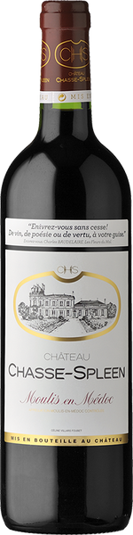 Château Chasse Spleen 2017 Maison Schröder and Schÿler 31310 WINE