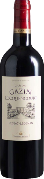 Château Gazin Rocquencourt 2015 JM CAZES SELECTION 32071 WINE