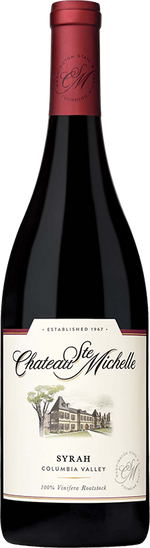 Château Ste Michelle Syrah St Michelle Wine estates 17WUSA019 WINE