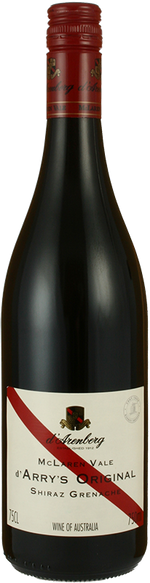 d'Arenberg d'Arrys Shiraz/Grenache Febvre and Company Ltd 11WAUS006 WINE