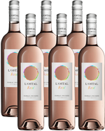 Domaine de L'Ostal Rosé 6 Bottle Case JM CAZES SELECTION 31891 WINE