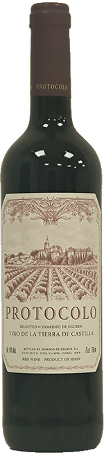 Protocolo Tinto Domino De Eguren incp. to SIERRA 21059 WINE