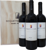 Roquette e Cazes - 3btl Wood Gift JM CAZES SELECTION 32102 WINE