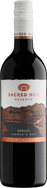Sacred Hill Reserve Merlot Sacred Hill Vineyards Ltd 18WNZ003 WINE