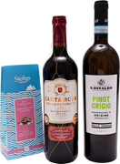 The Double Trouble and Chocolate Gift Set O'Brien's Wine Off Licence 32955 WINE