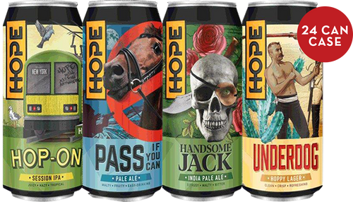 Hope Beer Mixed Case  (24 Cans) HOPE BEER 31394 BEER