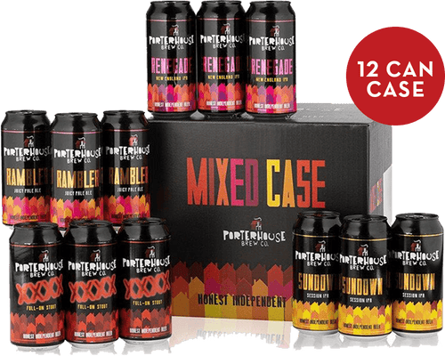 Porterhouse Mixed Case (12 Cans) COACH 31398 BEER