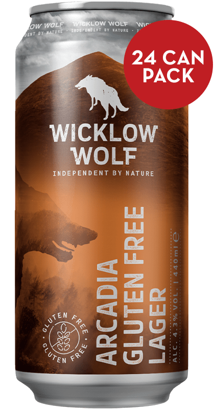 Wicklow Wolf Arcadia 24 Can Case ALPHA 31435 BEER