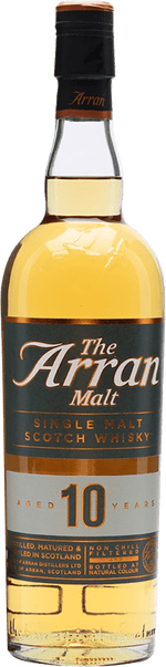 Arran 10YO 70cl SLATTERY 17S052 SPIRITS