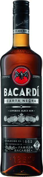 Bacardi Carta Negra 70cl - SPIRITS | O'Briens Wine