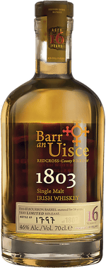 Barr an Uisce 16 Year Old Single Malt 70cl WICKLOWHILLS 18S119 SPIRITS