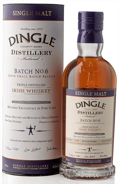 Dingle Single Malt Batch 6 70cl btl DINGLE 32075 SPIRITS